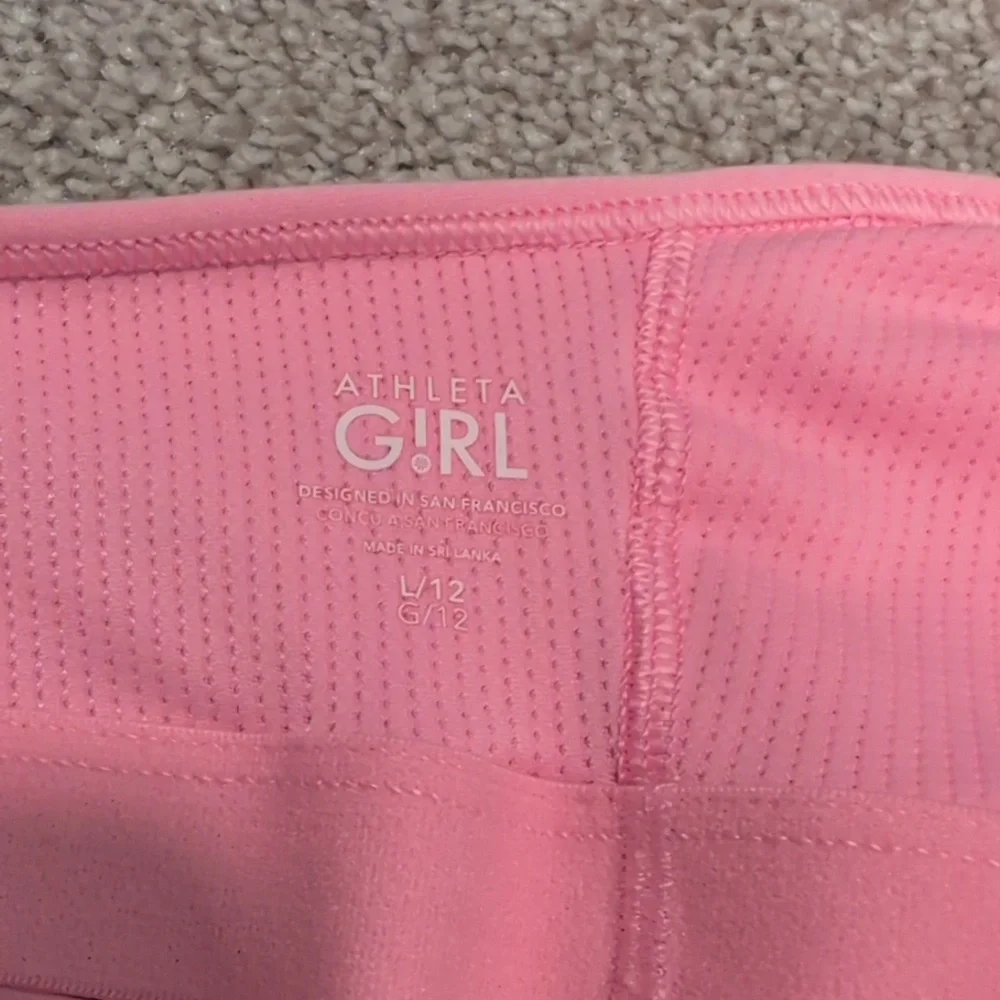 Athleta coral play pink